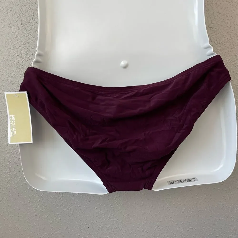 NWT MICHAEL Michael Kors Tankini Top and Matching Bottoms Size S or L